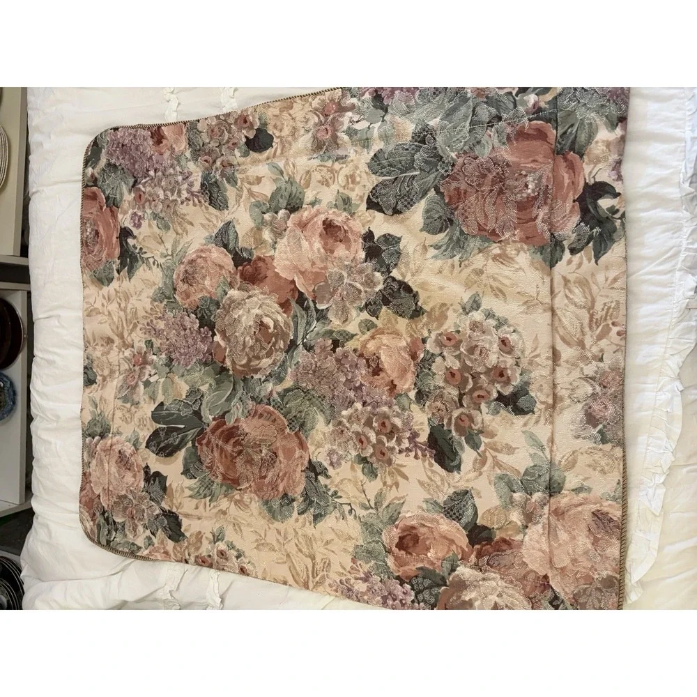 Vintage Croscill Cotswold Twin Comforter Bedskirt Sham 3 Pc Set  USA READ